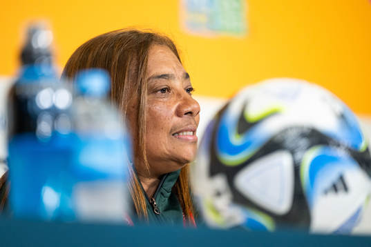 Head coach Desiree Ellis of the South African women's