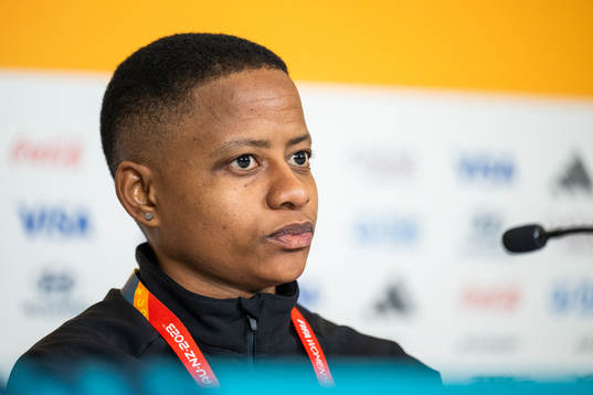 Refiloe Jane of the South African women's national football