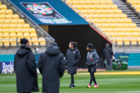 Players of the South African women's national football team
