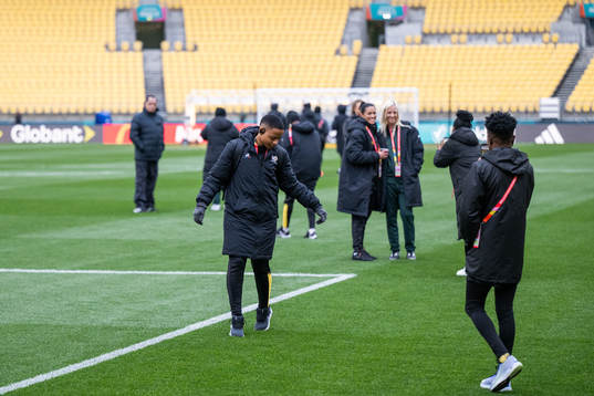 Refiloe Jane of the South African women's national football
