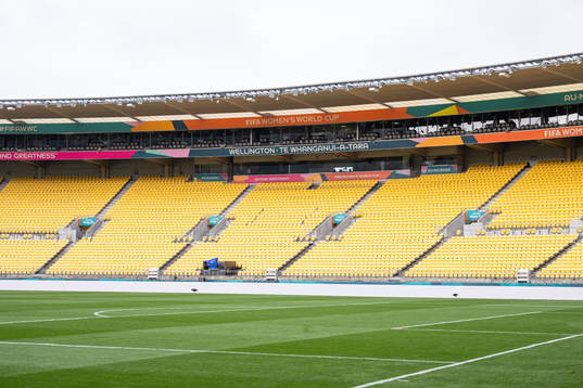 General view of Wellington Regional Stadium