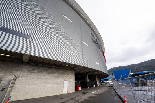 General view of Wellington Regional Stadium