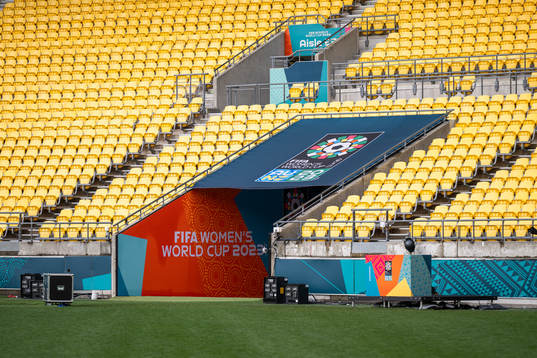 General view of Wellington Regional Stadium