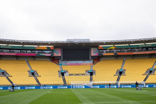 General view of Wellington Regional Stadium