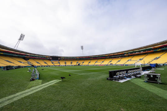 General view of Wellington Regional Stadium