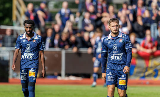 Örgrytes Mubaarak Nuh och Erion Sadiku deppar