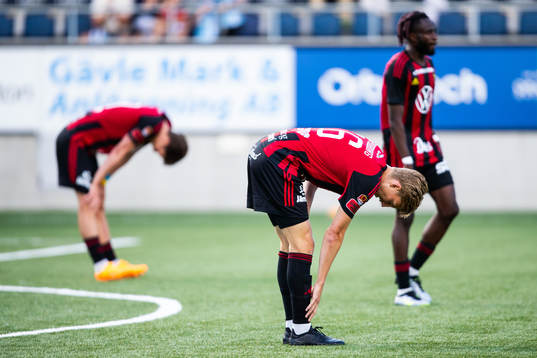 Östersunds Albin Sporrong deppar