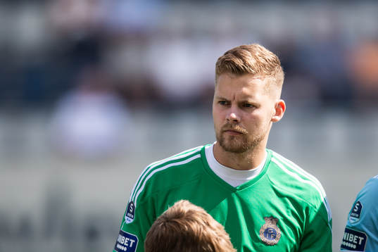 Gefles målvakt Robin Wallinder