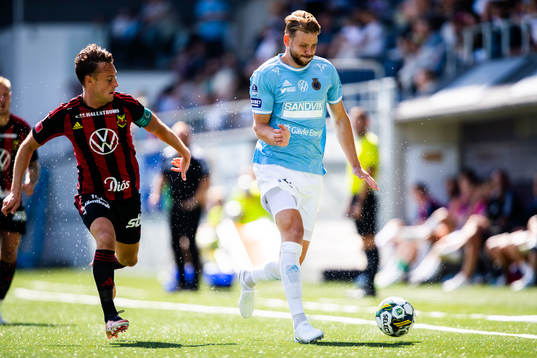 Östersunds Cesar Weilid och Gefles Niclas Håkansson
