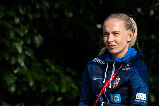 Thea Bjelde of the Norwegian women’s national football