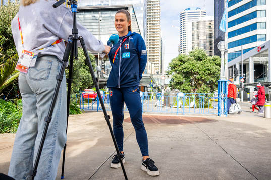 Emilie Bosshard Haavi of the Norwegian women’s national