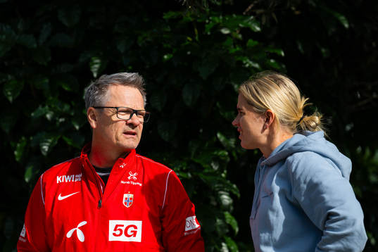 Halvor Lea, press officer of the Norwegian women’s