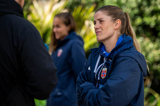 Maren Mjelde of the Norwegian women’s national football