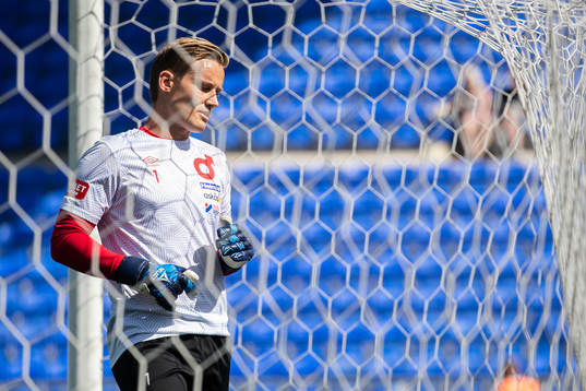 Degerfors målvakt Sondre Lovseth Rossbach