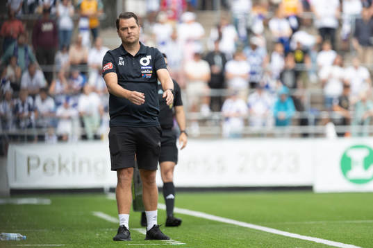 Degerfors tränare Andreas Holmberg