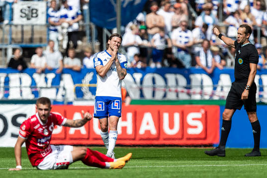 Degerfors Christos Gravius och IFK Norrköpings Arnor