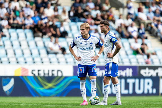 IFK Norrköpings Marcus Baggesen och Christoffer Nyman