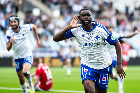 IFK Norrköpings Maic Sema jublar