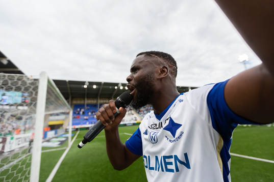 IFK Norrköpings Maic Sema jublar
