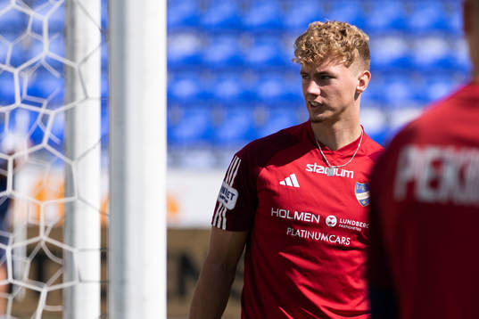 IFK Norrköpings målvakt Otto Lindell