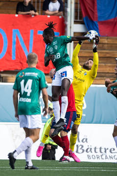 Brages Ieltsin Jeronimo Semedo Camoes och Östers målvakt
