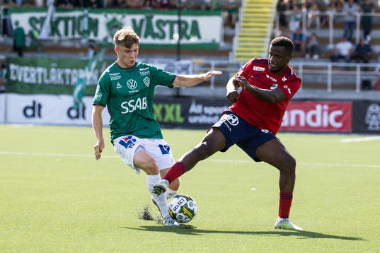 Brages Gustav Berggren och Östers Manasse Kusu