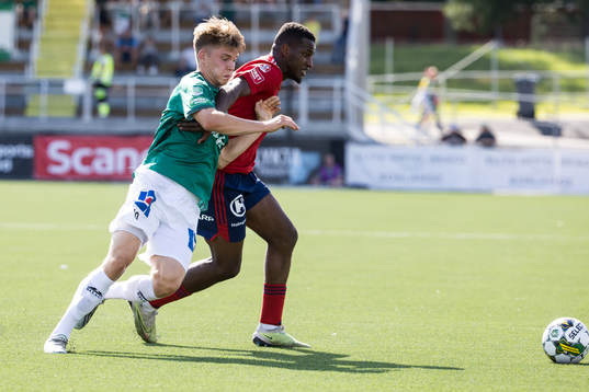 Brages Gustav Berggren och Östers Manasse Kusu