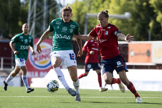 Brages Pontus Rödin och Östers Jesper Jonasson Westermark