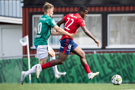 Brages Gustav Berggren och Östers Manasse Kusu