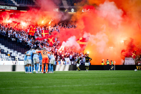 Bläddra bland fler bilder av Fotboll, Allsvenskan, AIK - Malmö FF