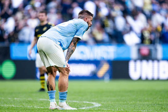 Malmö FFs Pontus Jansson deppar