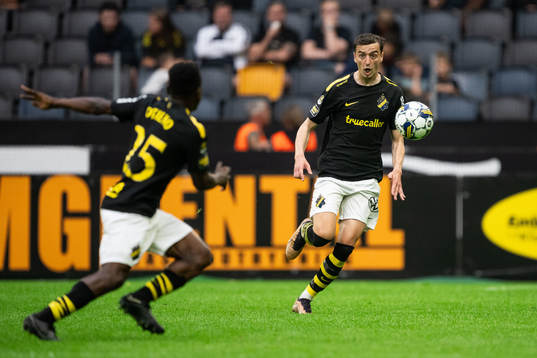 AIKs Erick Otieno och Jetmir Haliti