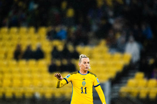 Stina Blackstenius of Sweden