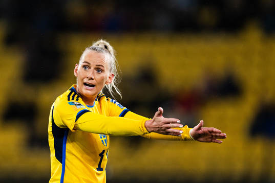 Stina Blackstenius of Sweden