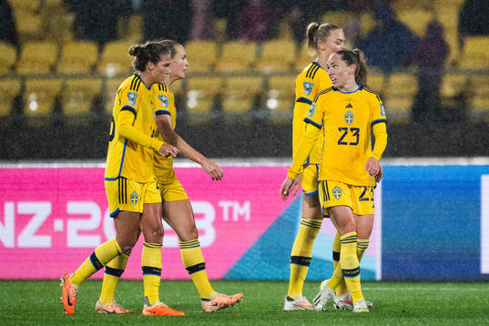 Filippa Angeldahl, Magdalena Eriksson, Fridolina Rolfö and