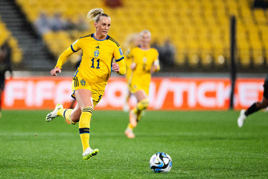 Stina Blackstenius of Sweden