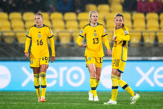 Filippa Angeldahl, Amanda Ilestedt and Elin Rubensson of
