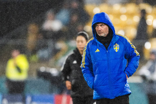 Head coach Peter Gerhardsson of Sweden