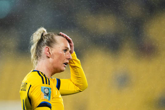 Stina Blackstenius of Sweden