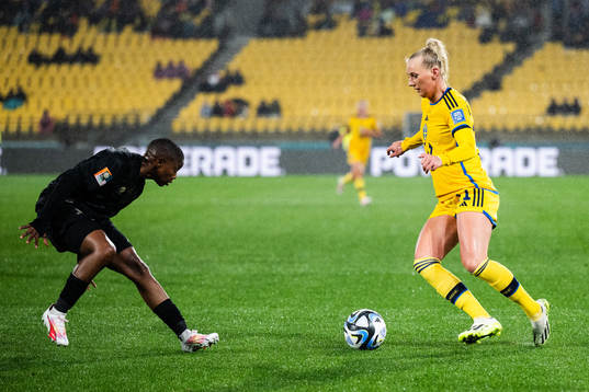 Stina Blackstenius of Sweden