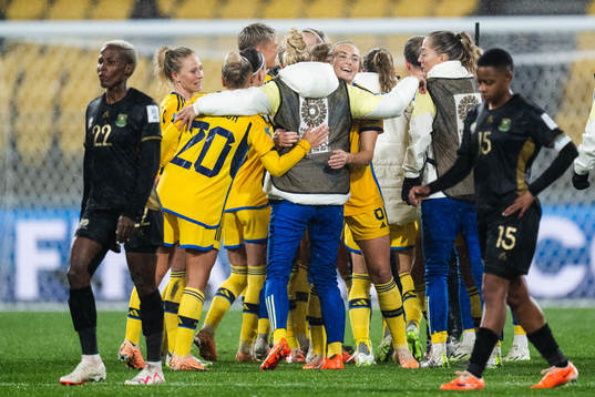 Rebecka Blomqvist, Hanna Bennison, Sofia Jakobsson and