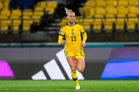 Stina Blackstenius of Sweden