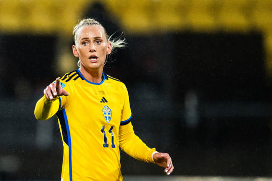 Stina Blackstenius of Sweden