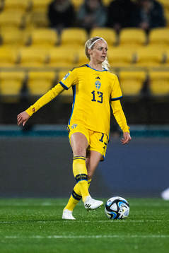 Amanda Ilestedt of Sweden