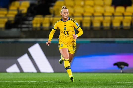 Stina Blackstenius of Sweden