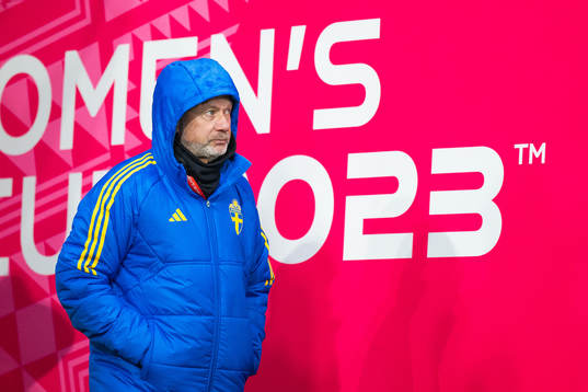 Head coach Peter Gerhardsson of Sweden