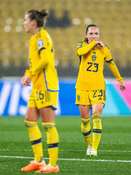 Filippa Angeldahl and Elin Rubensson of Sweden