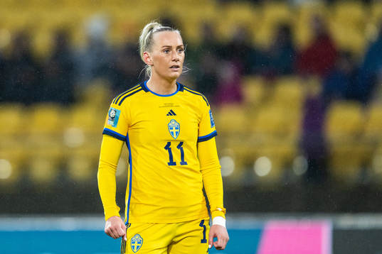 Stina Blackstenius of Sweden