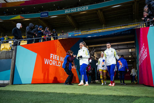 Johanna Rytting Kaneryd, Stina Blackstenius and goalkeeper