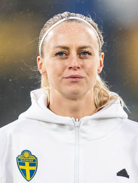 Amanda Ilestedt of Sweden